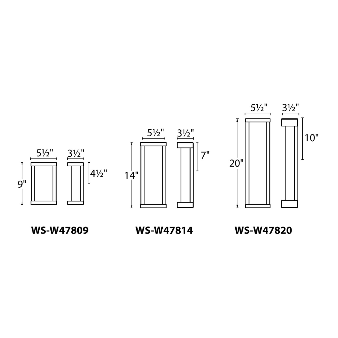 WAC | WS-W47814-BK | WS-W47814-BK