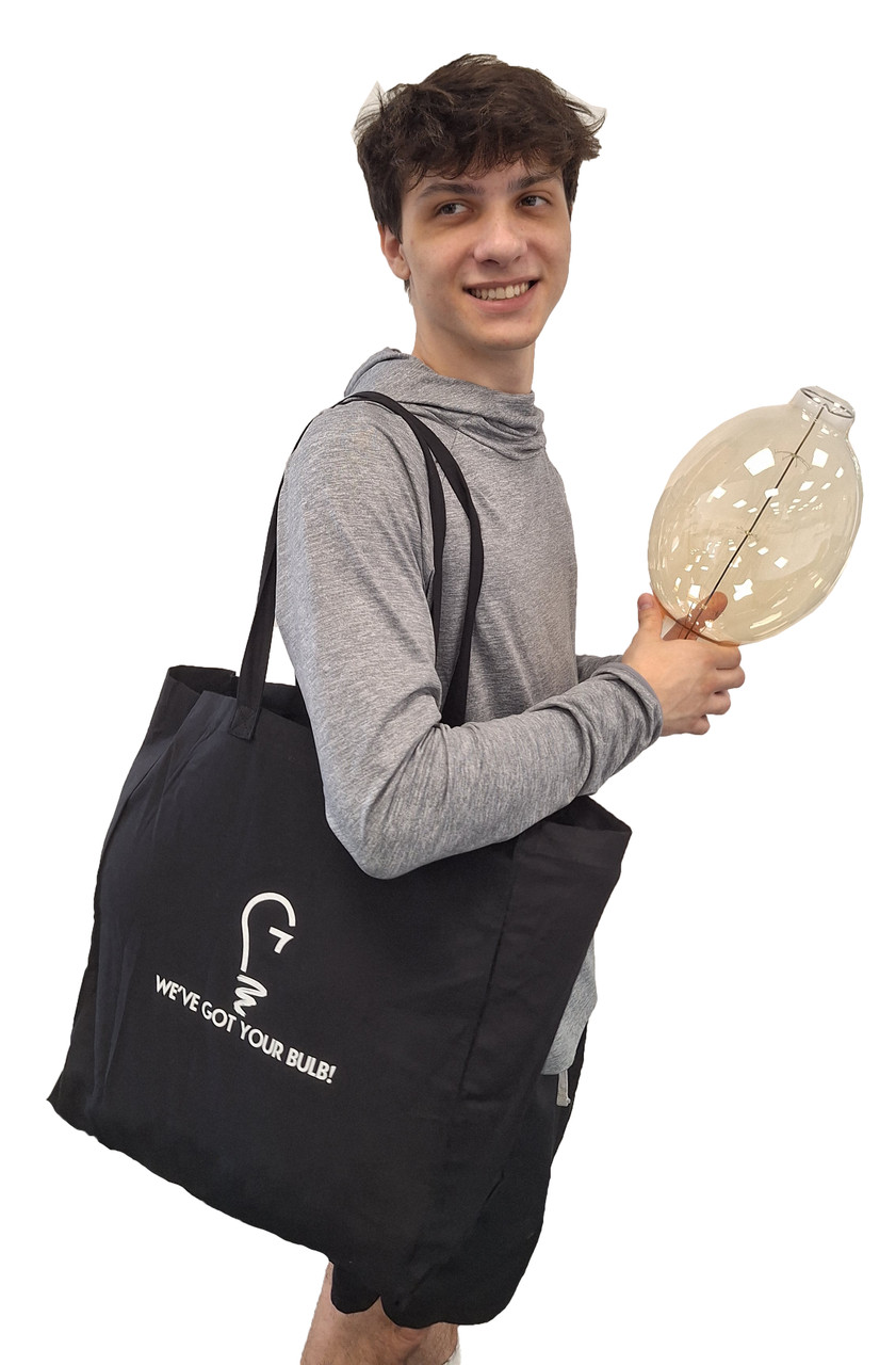 Black Geller Lighting Supply Canvas Tote Bag