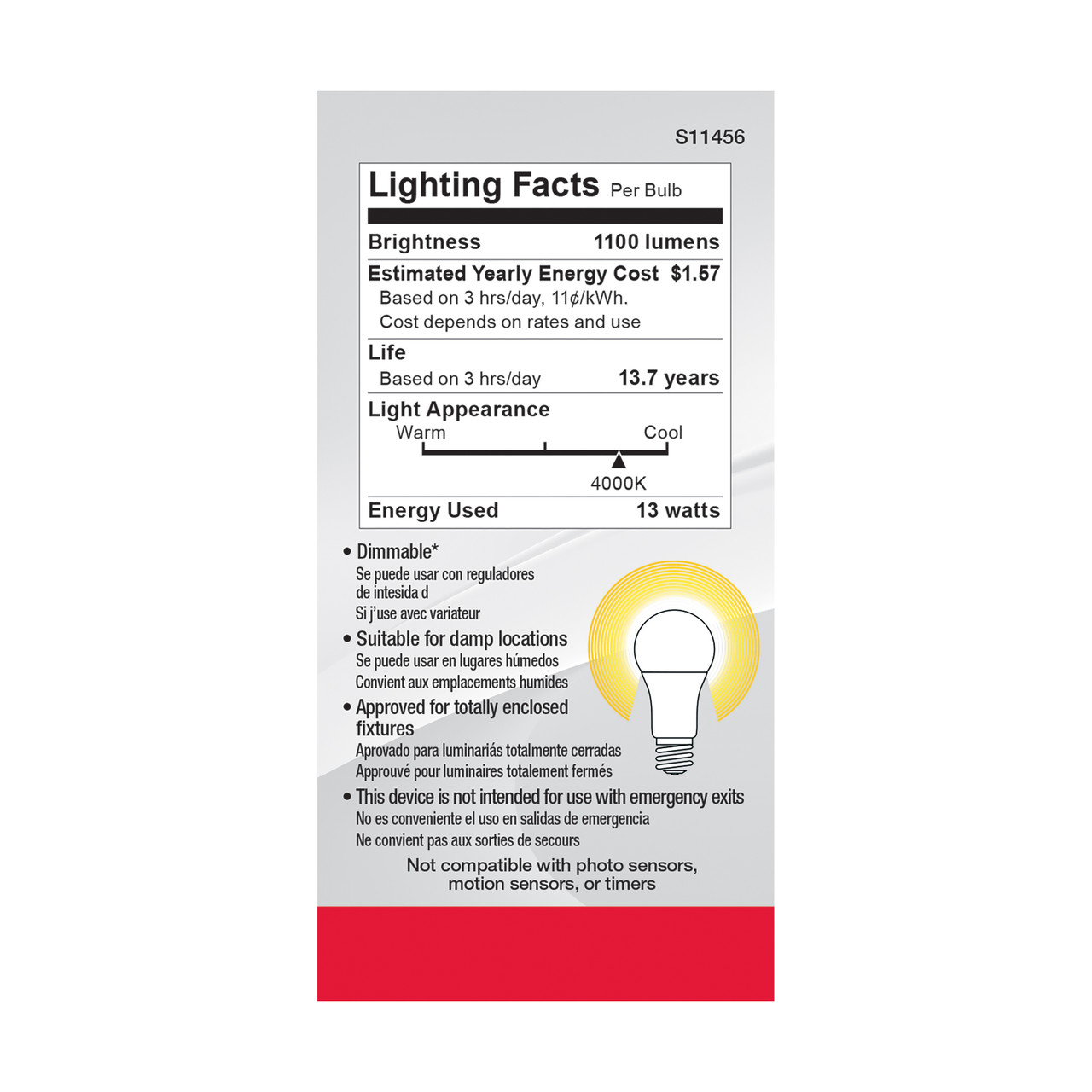 Satco | S11456 | S11456