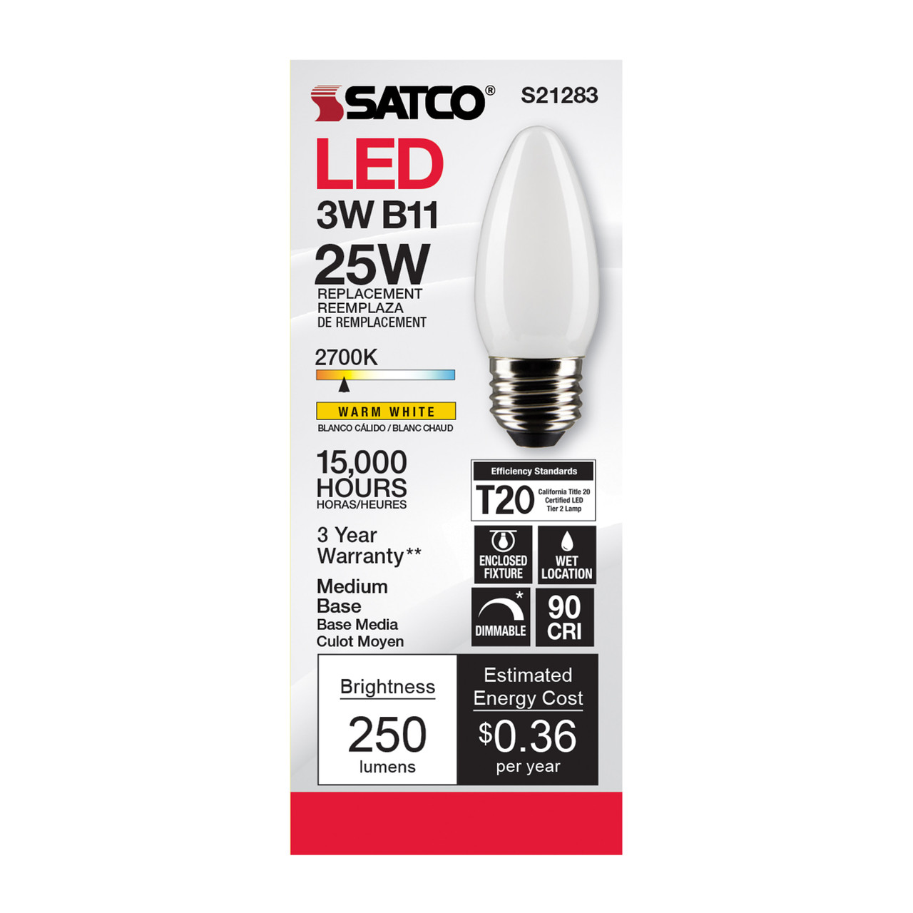 Satco | S21283 | S21283