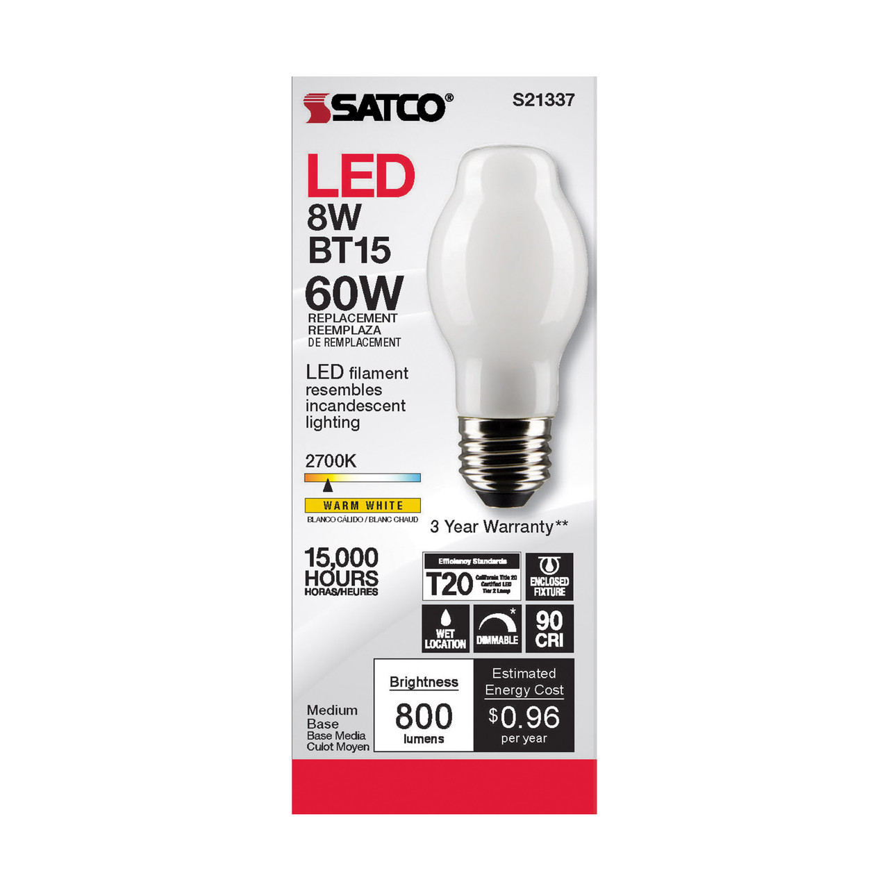 Satco | S21337 | S21337