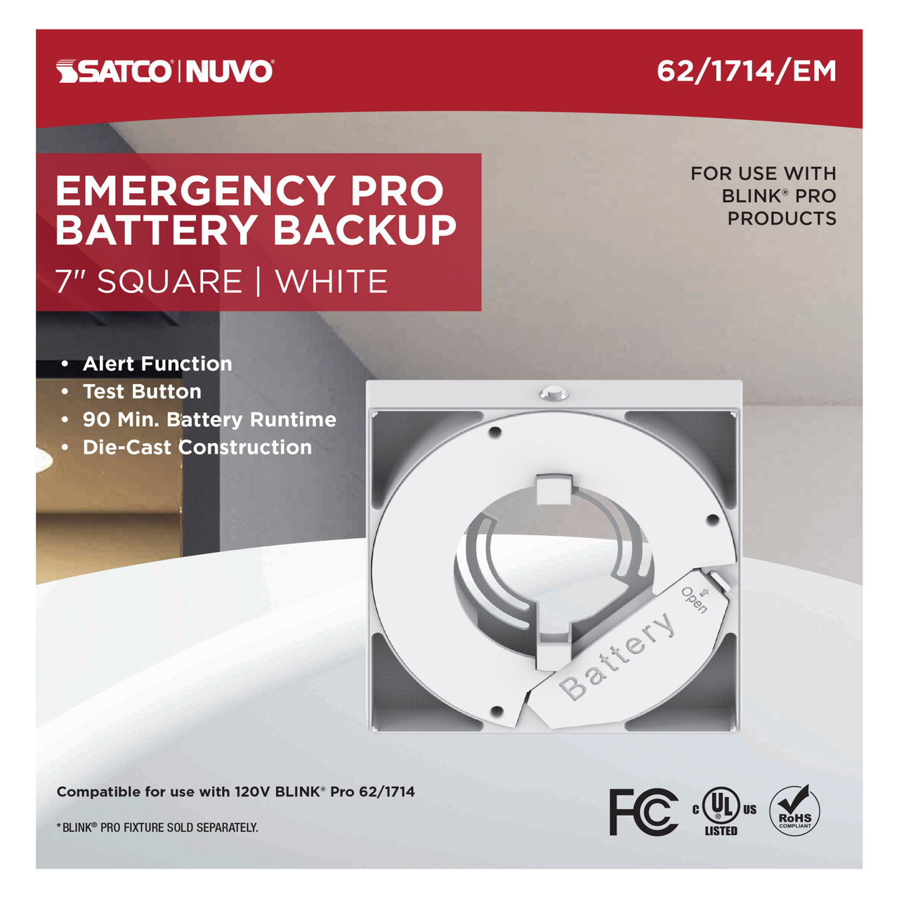 Satco | 62-1714-EM | 62/1714/EM