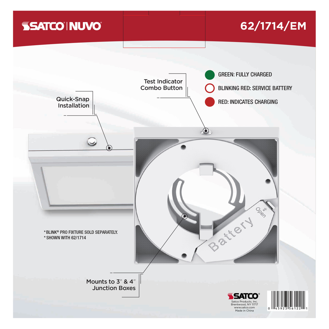Satco | 62-1714-EM | 62/1714/EM