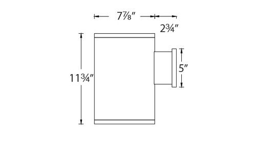 WAC | DS-WS0834-F27A-BK | DS-WS0834-F27A-BK