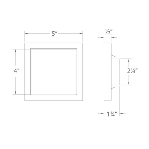 WAC | FM-05SQ-935-WT | FM-05SQ-935-WT