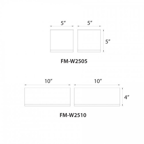 WAC | FM-W2505-BZ | FM-W2505-BZ