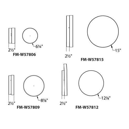 WAC | FM-W57809-30-BK | FM-W57809-30-BK