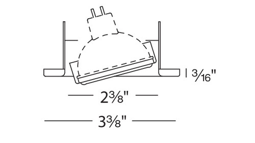 WAC | HR-837LED-BK | HR-837LED-BK