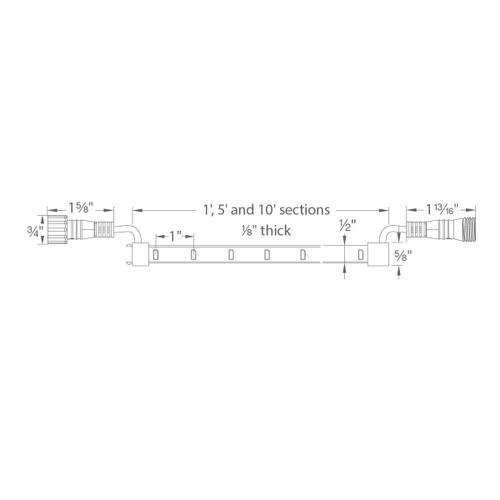 WAC | LED-TO2430-5-WT | LED-TO2430-5-WT