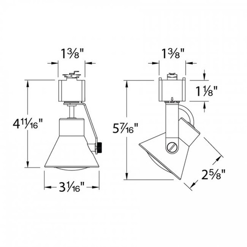 WAC | LTK-103LED-BK | LTK-103LED-BK