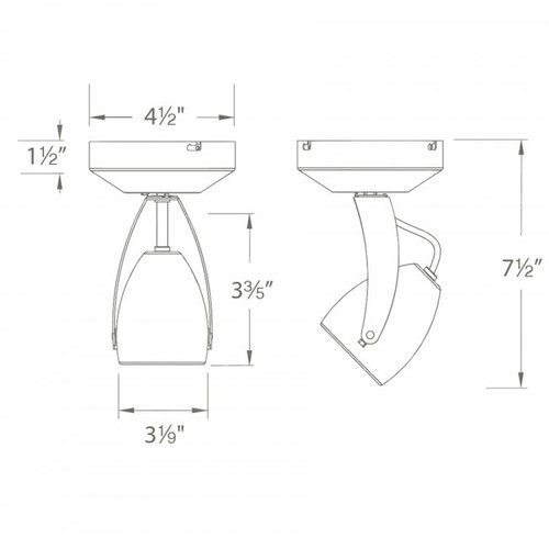 WAC | MO-LED810S-930-BK | MO-LED810S-930-BK