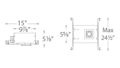 WAC | MT-3LD111NA-W930BK | MT-3LD111NA-W930BK