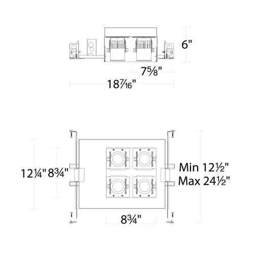 WAC | MT4LD226NE-F40-BK | MT4LD226NE-F40-BK