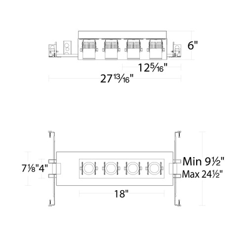 WAC | MT-4LD416N-F35-BK | MT-4LD416N-F35-BK