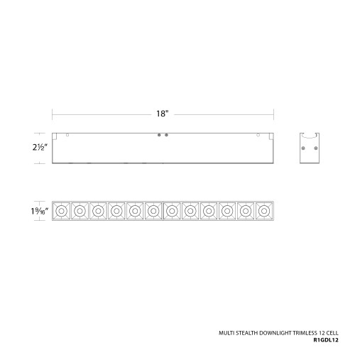 WAC | R1GDL12-F940-HZ | R1GDL12-F940-HZ