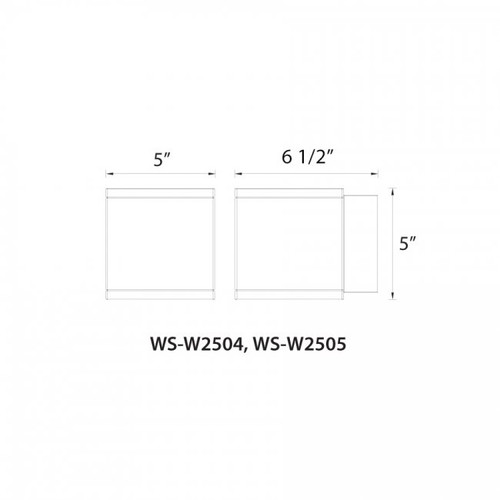 WAC | WS-W2504-BK | WS-W2504-BK WAC | WS-W2504-BK | WS-W2504-BK