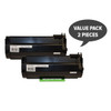 2 x 592-11952 2360 Black Premium Generic Toner