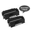 HP Compatible 2 x CE505A 05A Cart 319i Black Premium Generic Toner