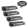 HP Compatible Q7553X HP 53X CART315ii CART308ii Q5949X 49x Premium Generic Toner x 4