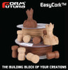 Cork-filled PLA based filament EasyCork 1.75mm Dark 50 gram 3D Printer Filament