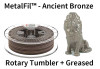 Copper feel PLA based filament MetalFil 2.85mm Ancient Bronze 750 gram 3D Printer Filament