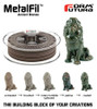 Copper feel PLA based filament MetalFil 2.85mm Ancient Bronze 750 gram 3D Printer Filament