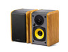 EDIFIER R1010BT - 2.0 Lifestyle Bookshelf Bluetooth Studio Speakers Black - 3.5mm AUX/RCA/BT/Connects 2 Bluetooth devices/Built-in amplifier BROWN