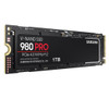 SAMSUNG 980 Pro 1TB NVMe SSD 7000MB/s 5000MB/s R/W 1000K/1000K IOPS 600TBW 1.5M Hrs MTBF M.2 2280 PCIe 4.0 Gen4 3-bit MLC V-NAND s