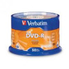 VERBATIM DVD-R4.7GB 16x 50Pk White Wide Thermal (Gloss), Spindle