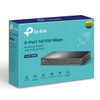 TP-LINK TL-SF1009P 9-Port 10/100Mbps Desktop Switch with 8-Port PoE+