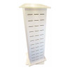 8WARE Retail Cable Display Stand 1 - 4 Sides/Way Slat Panel Spinner - Dimension 45x45x130cm (L-CB8W-DISPLAYSTAND1)
