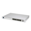 UBIQUITI UniFi 24 port Managed Gigabit Layer2 and Layer3 switch with auto-sensing 802.3at PoE+ and 802.3bt PoE, SFP+ : Touch Display - 400W GEN2