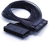 8WARE 24-Pin ATX 45cm Sleeved Extension Cable Black - L-LE-24PIN-EXT shop at AUSTiC 3D Shop