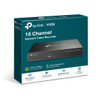 TP-LINK VIGI NVR1016H 16 Channel Network Video Recorder, 24/7 Continuous Recording, Up To 10TB (HDD Not Included), 16 Channel Live View, Up To 8MP