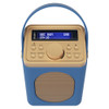 MAJORITY Majority Little Shelford DAB/DAB+ Radio with Bluetooth-Midnight Blue-2PK