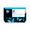 HEWLETT PACKARD HP 80 CYAN INK 350 ML C4846A FOR DJ 1000