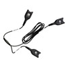 SENNHEISER | Sennheiser Training cable:2 x easydisconnect to easydisconnect. For training purpose 1 x ED for trainee hearing/speaking and 1 x ED for trainer