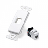 LEVITON NETWORK SOLUTIONS INS DEC 2 PORT WH - AL-LEV-41642-W shop at AUSTiC 3D Shop