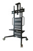 BenQ Pro AV Trolley - Fixed Height Video Conferencing, Digital Signage and IFP Trolley - Support up to 125kg - fit displays 43"; - 86";