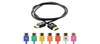 Kramer Ultra Slim Flexible High-Speed HDMI Cable with Ethernet - Blue - 1.80m (6ft) (Standard Cable Assemblies)