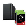 Synology Bundle DS218Play + 4TB IW NASm Drives ST4000VN008