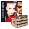 Crosley Record Storage Crate Eurythmics Greatest Hits Vinyl Album Bundle
