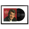 Framed Dean Martin the Dean Martin Christmas Album Vinyl Album Art