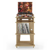 Crosley Cruiser Bluetooth Portable Turntable - Floral + Crosley SOHO Stand Bundle