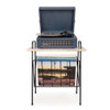 Crosley Voyager Bluetooth Portable Turntable + Crosley Wiltshire Stand Bundle - Navy