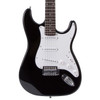 RockJam Electric Guitar Superkit with 10-watt Amp, Gig Bag, Picks & Online Lessons 6 String Pack - Black