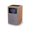 PHILIPS Wooden Cabinet Clock DAB Radio TAR5505 