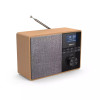 PHILIPS Wooden Cabinet Portable DAB Radio TAR5505 