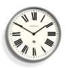  Newgate Number One Clock Italian Posh Grey 