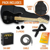  3rd Avenue Junior Electric Guitar Pack - Black 